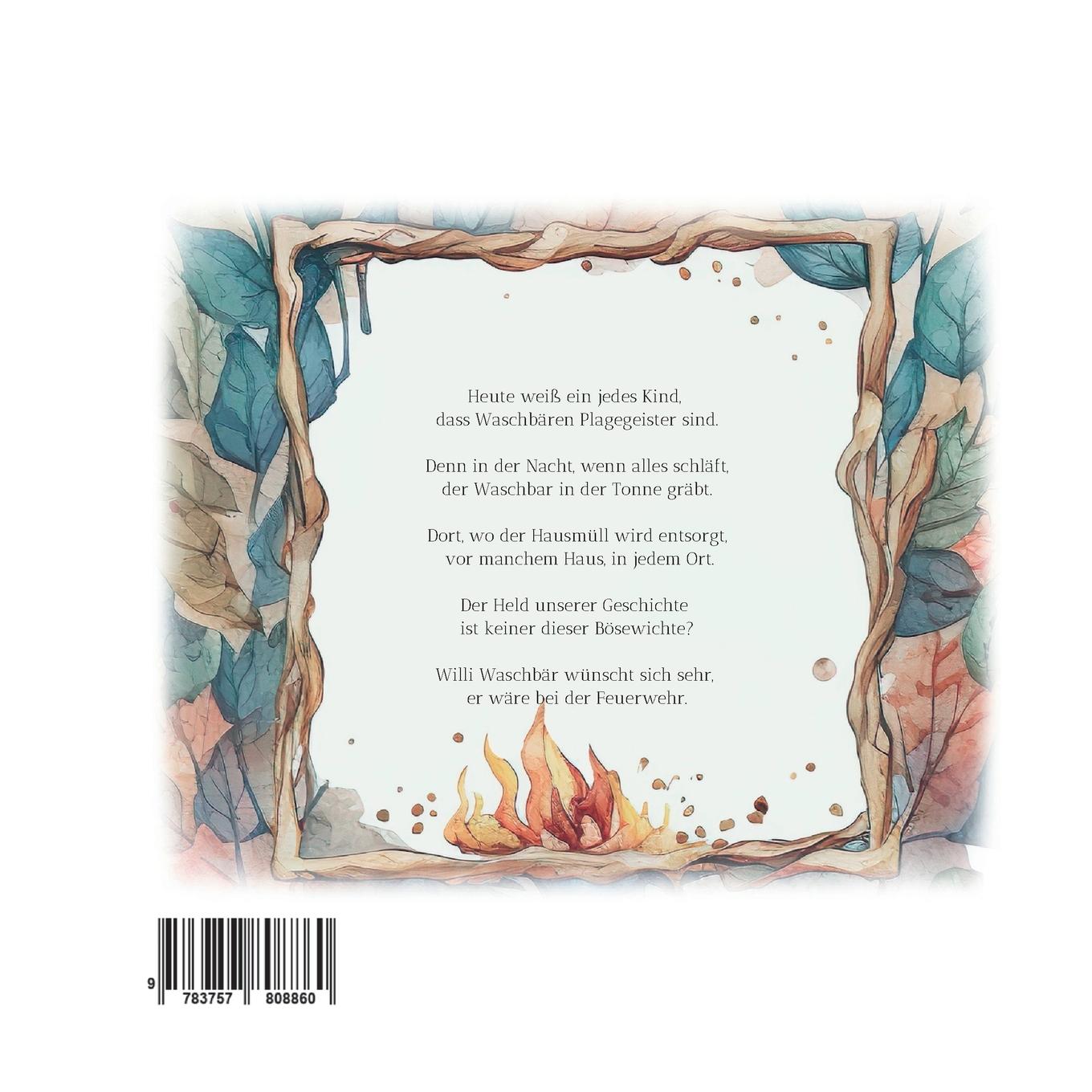 Rückseitencover Willi Waschbär