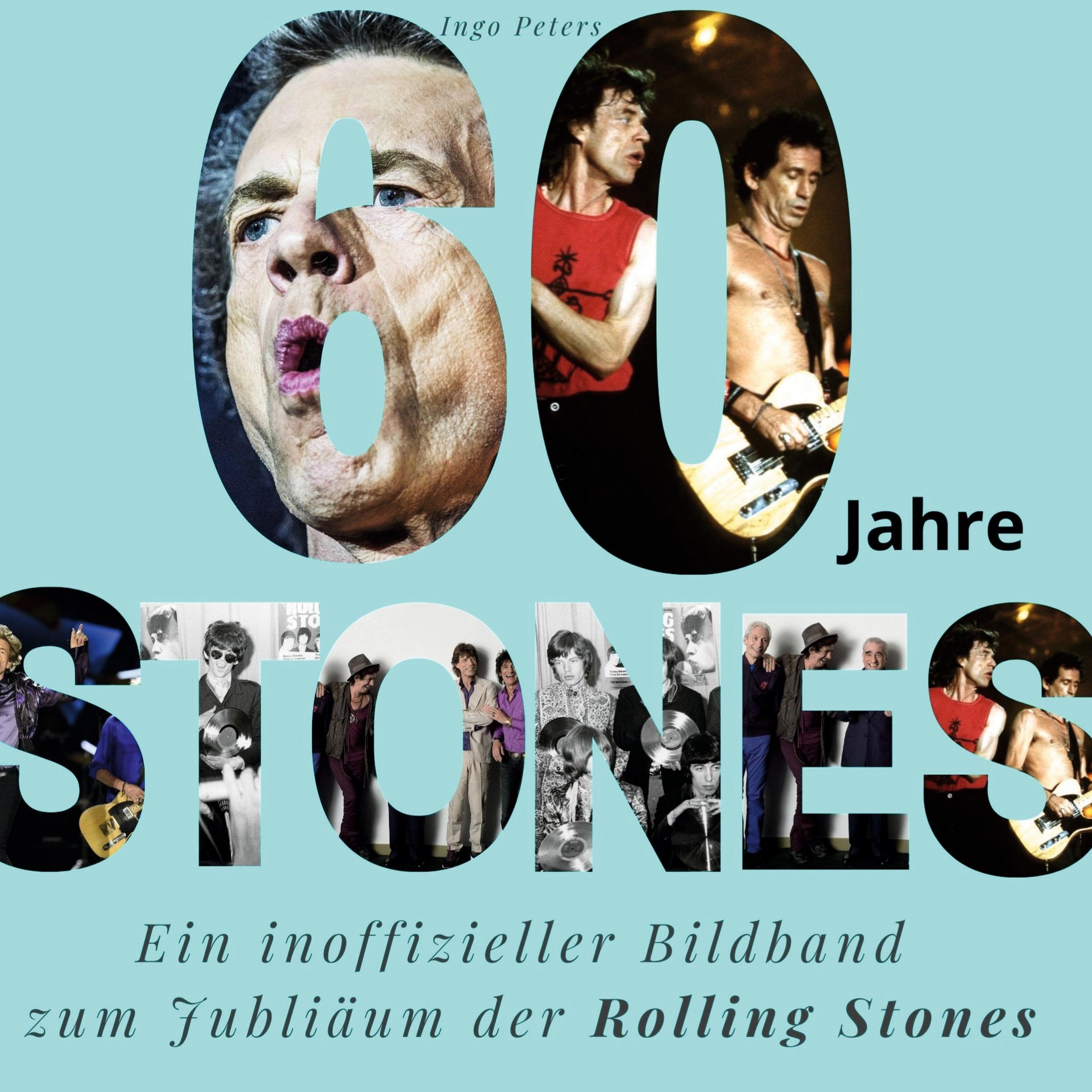 Vorderes Coverbild 60 Jahre Stones