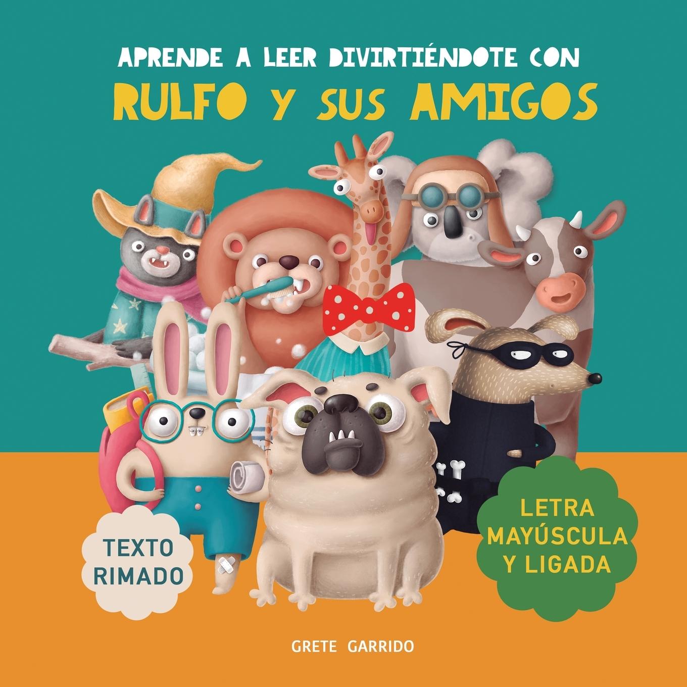 Vorderes Coverbild Aprende a leer divirtiéndote con Rulfo y sus amigos