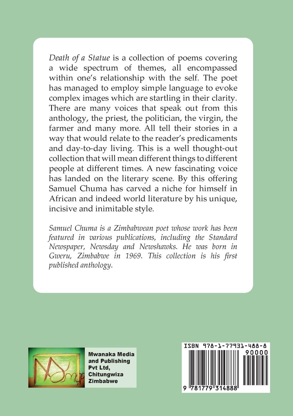 Rückseitencover Death of a Statue