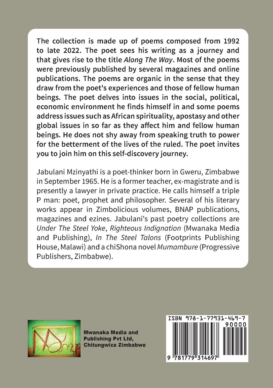 Rückseitencover Along the Way