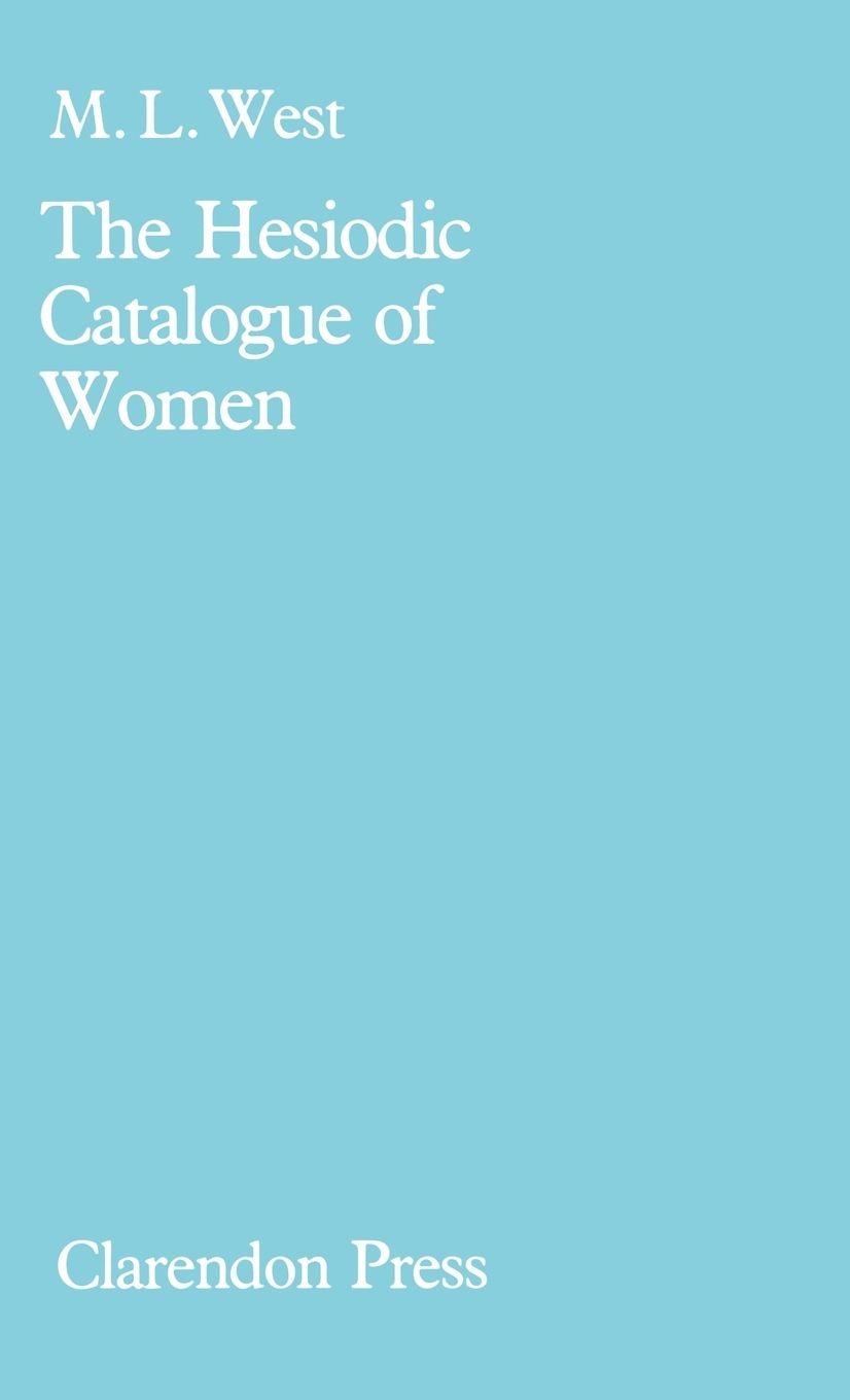 Vorderes Coverbild The Hesiodic Catalogue of Women
