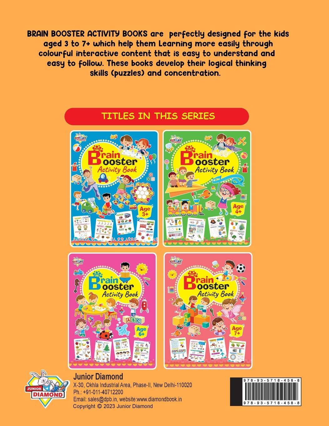 Rückseitencover Brain Booster Activity Book - Age 5