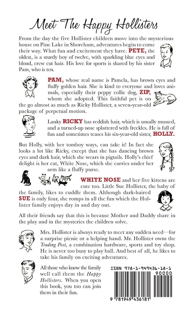 Rückseitencover The Happy Hollisters and the Whistle-Pig Mystery