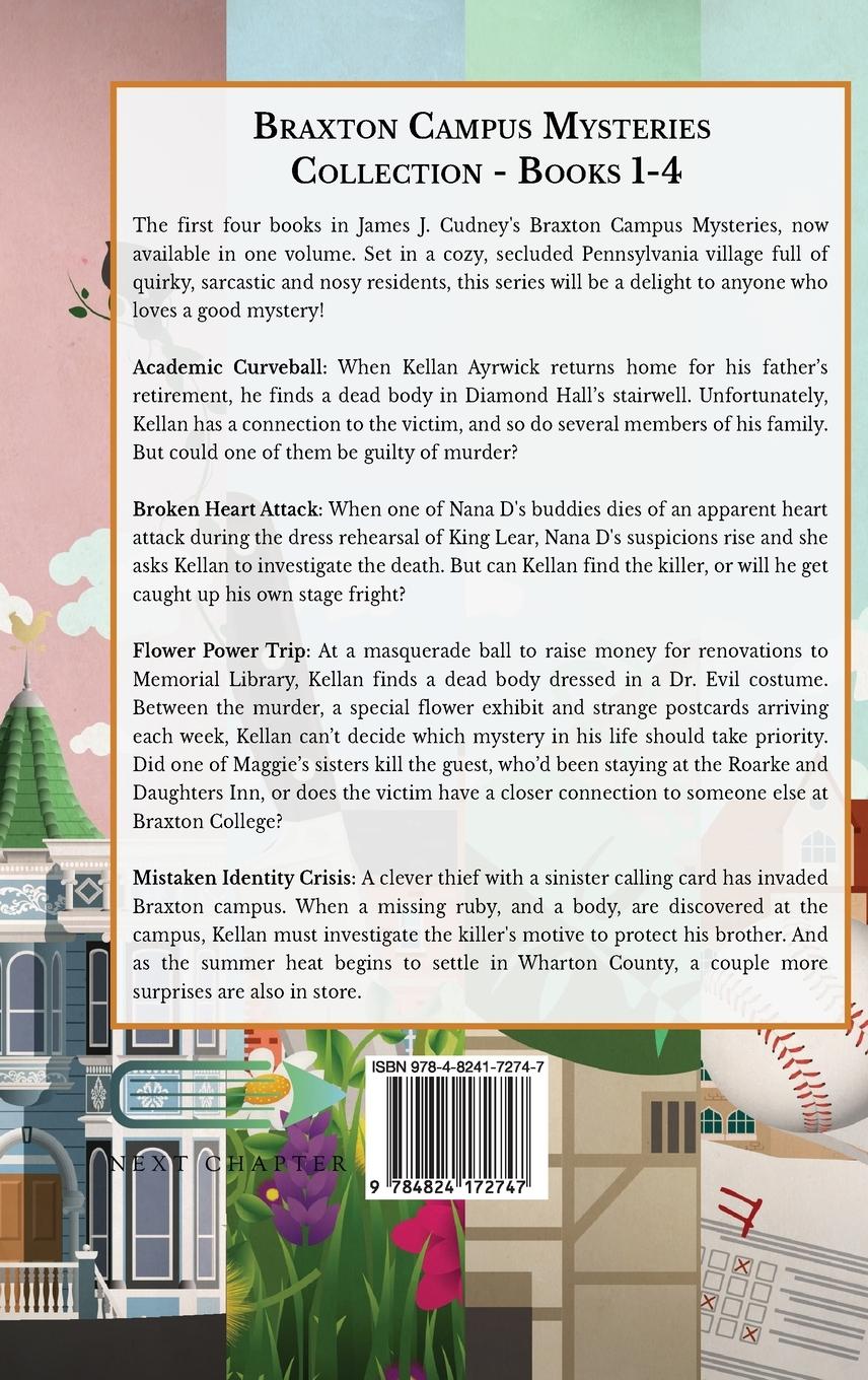 Rückseitencover Braxton Campus Mysteries Collection - Books 1-4