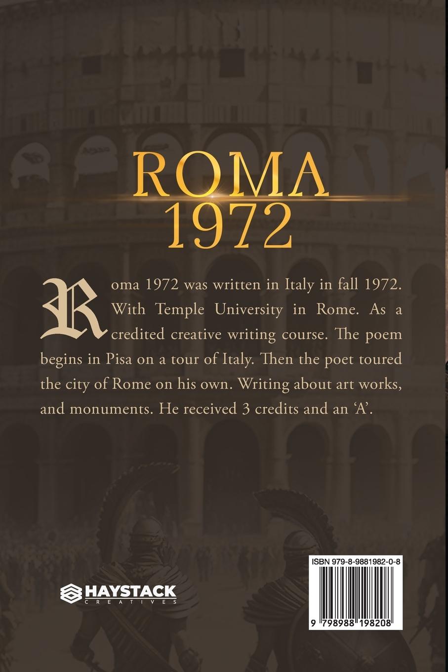 Rückseitencover ROMA 1972