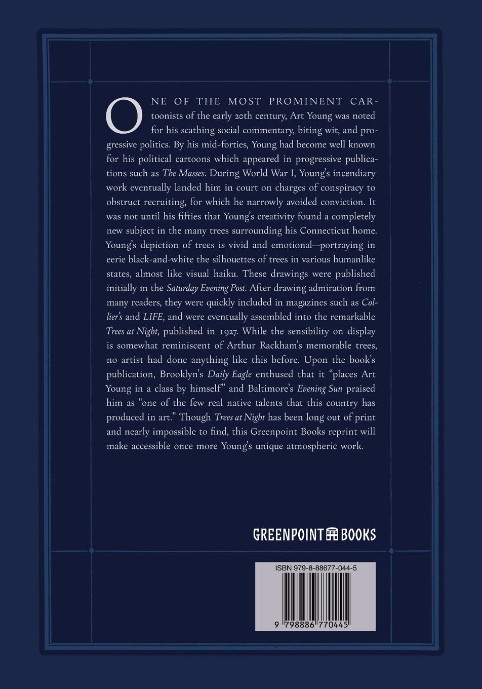 Rückseitencover Trees at Night