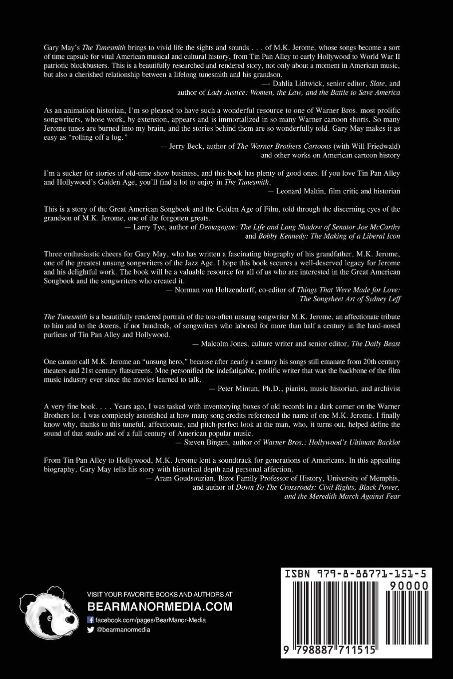 Rückseitencover The Tunesmith