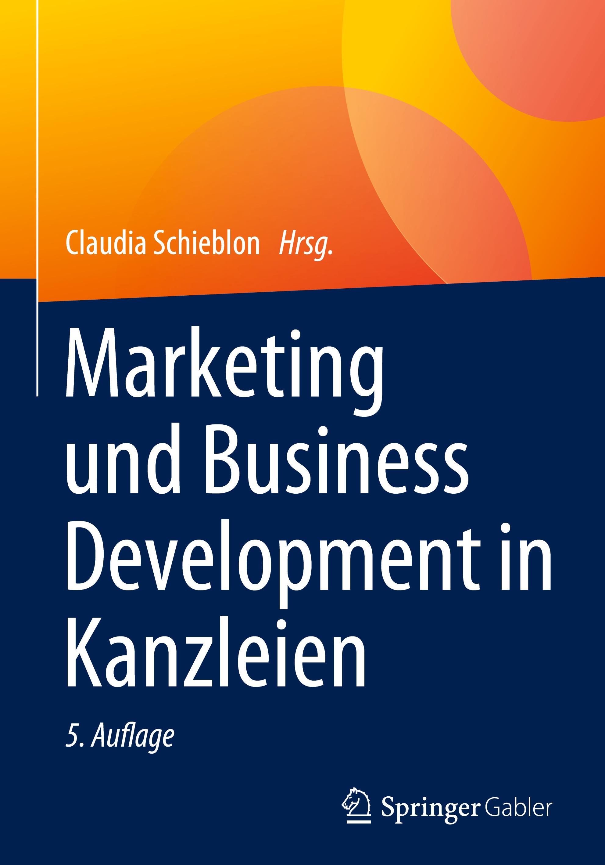 Vorderes Coverbild Marketing und Business Development in Kanzleien