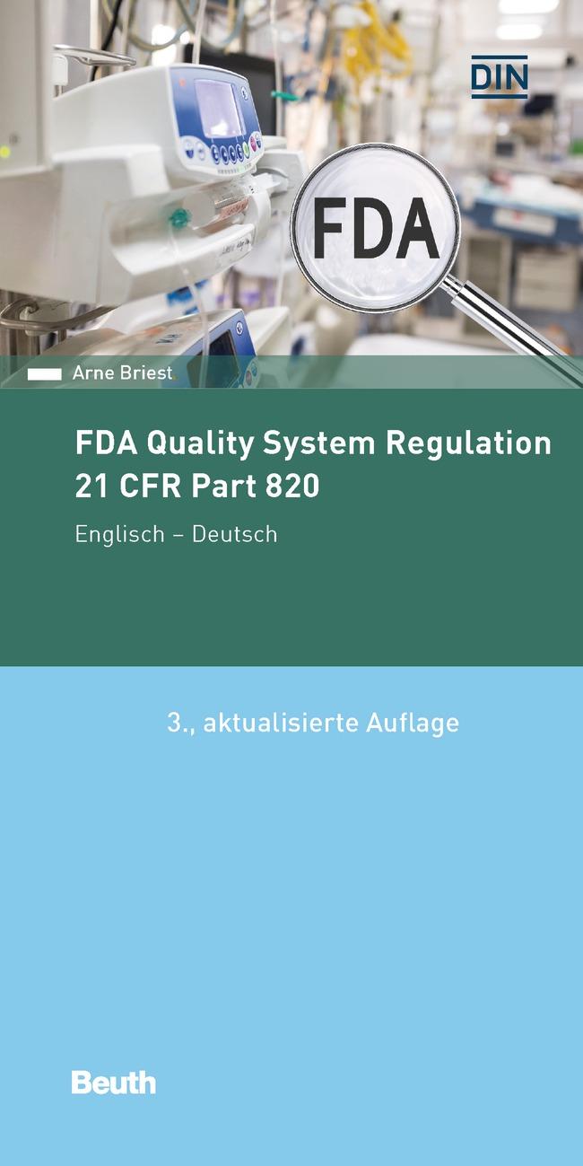 Vorderes Coverbild FDA Quality System Regulation
