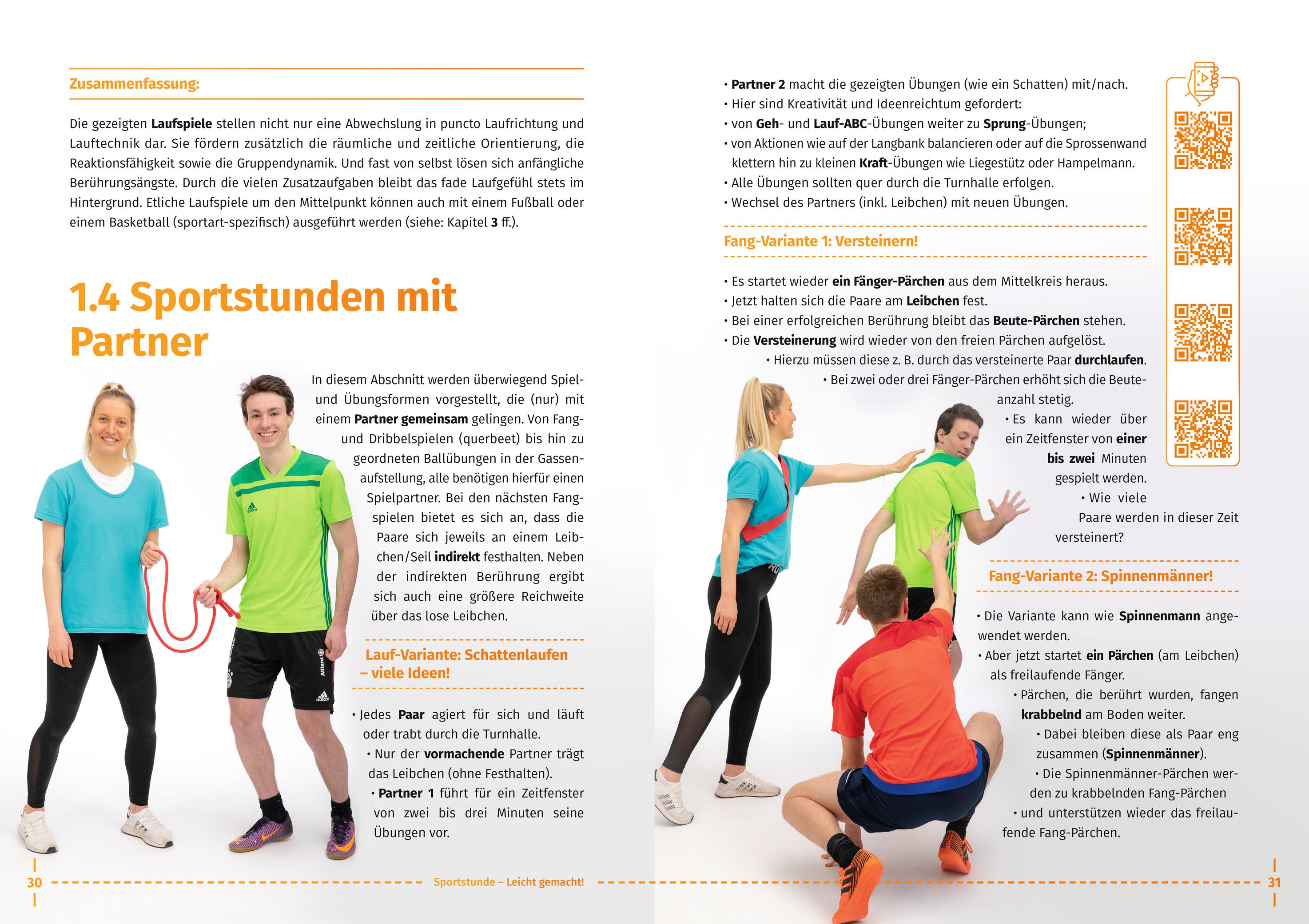 Beispielinhalt (Bild) Sportstunde