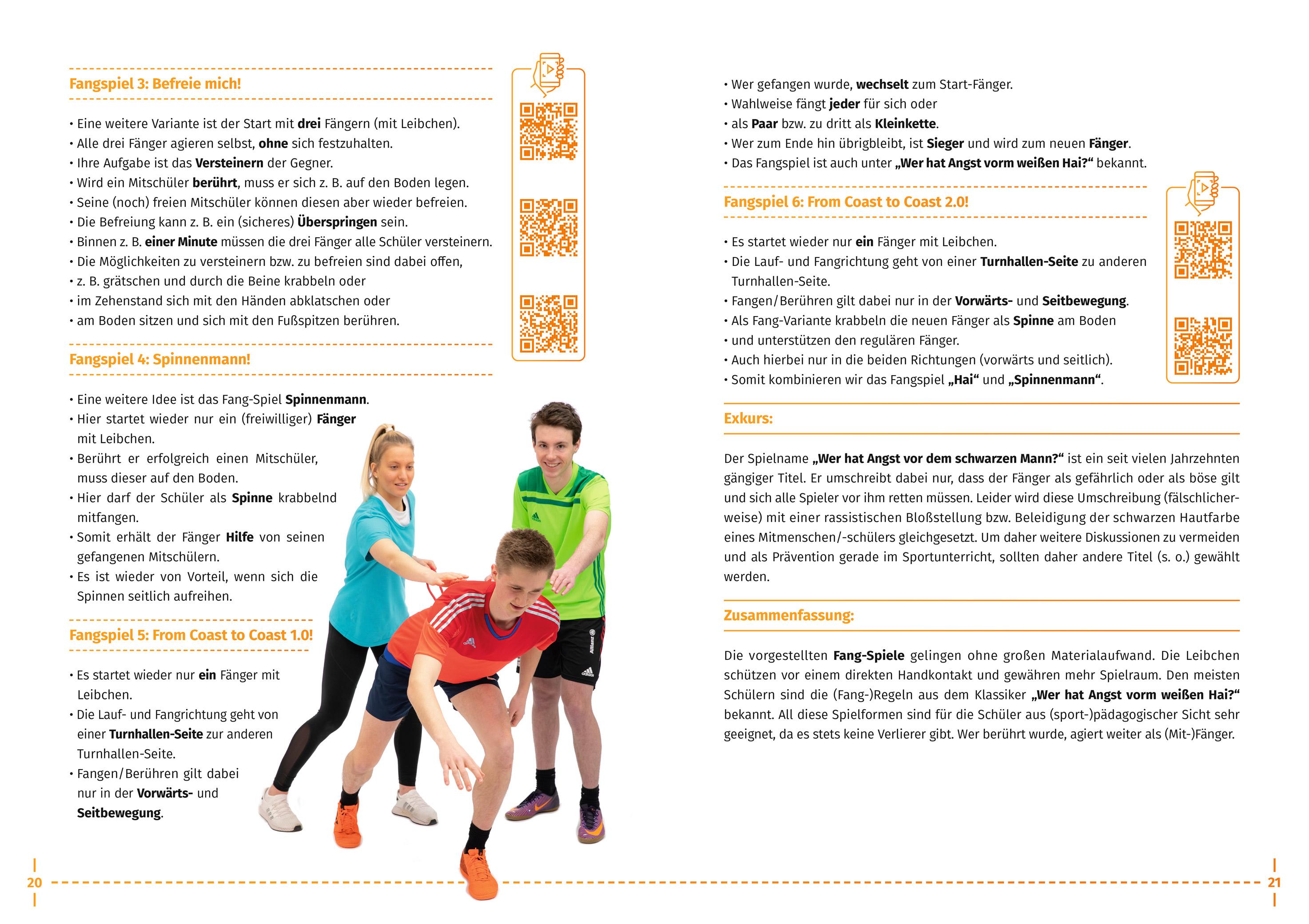 Beispielinhalt (Bild) Sportstunde