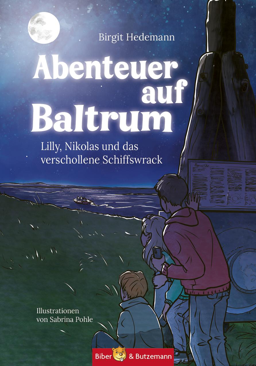 Vorderes Coverbild Abenteuer auf Baltrum - Lilly, Nikolas und das verschollene Schiffswrack