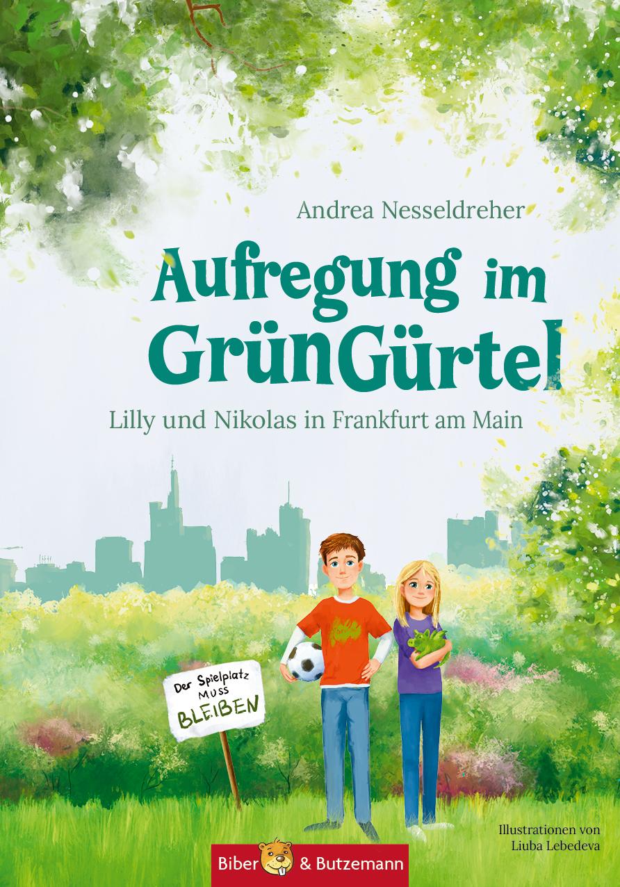 Vorderes Coverbild Aufregung im GrünGürtel - Lilly und Nikolas in Frankfurt am Main