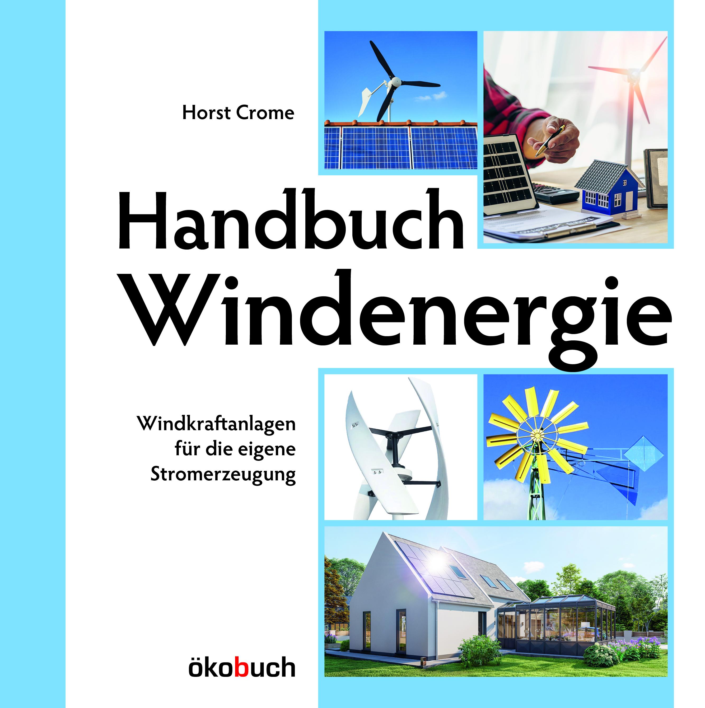 Vorderes Coverbild Handbuch Windenergie
