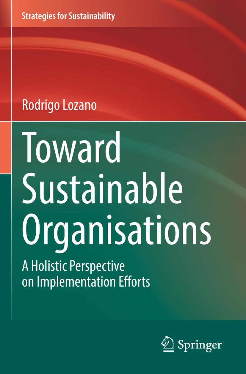 Vorderes Coverbild Toward Sustainable Organisations