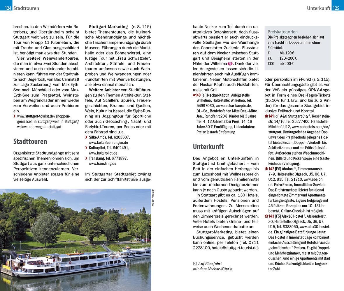 Beispielinhalt (Bild) Reise Know-How CityTrip Stuttgart