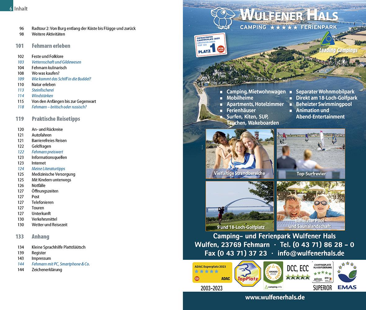 Beispielinhalt (Bild) Reise Know-How InselTrip Fehmarn