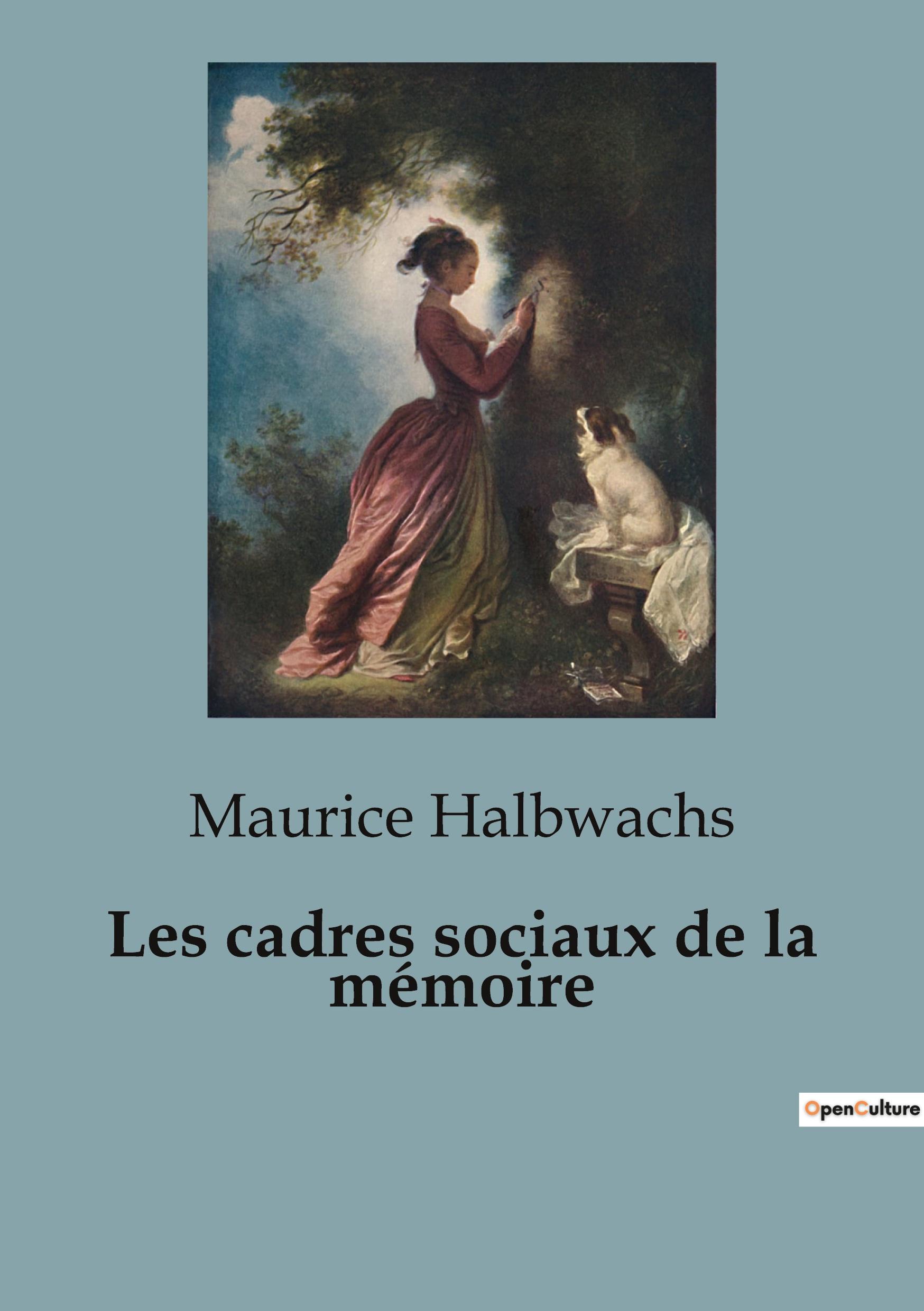 Vorderes Coverbild Les cadres sociaux de la mémoire