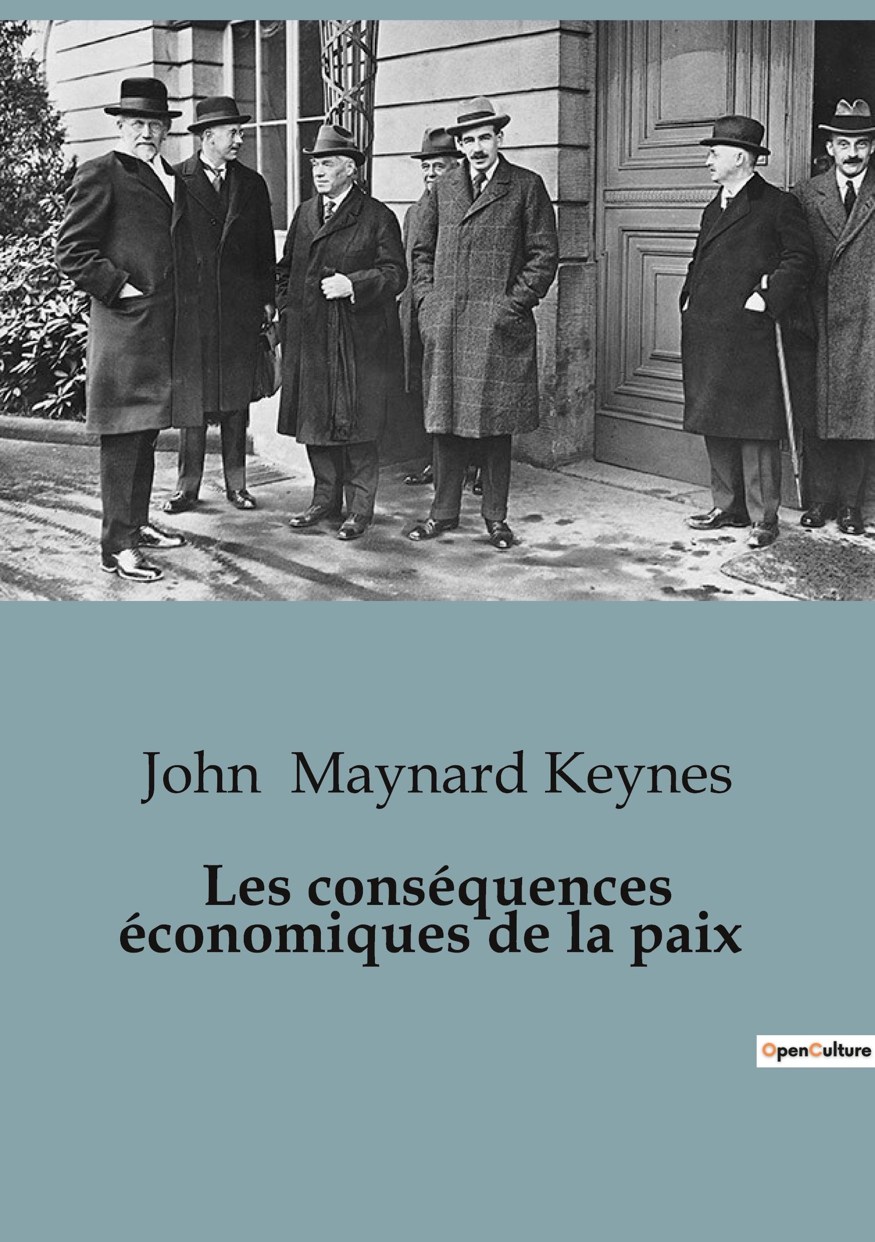 Vorderes Coverbild Les conséquences économiques de la paix