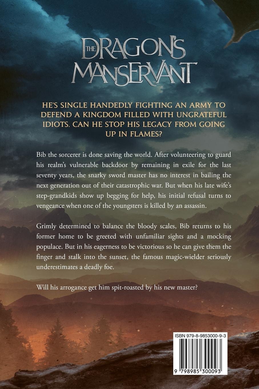 Rückseitencover The Dragon's Manservant