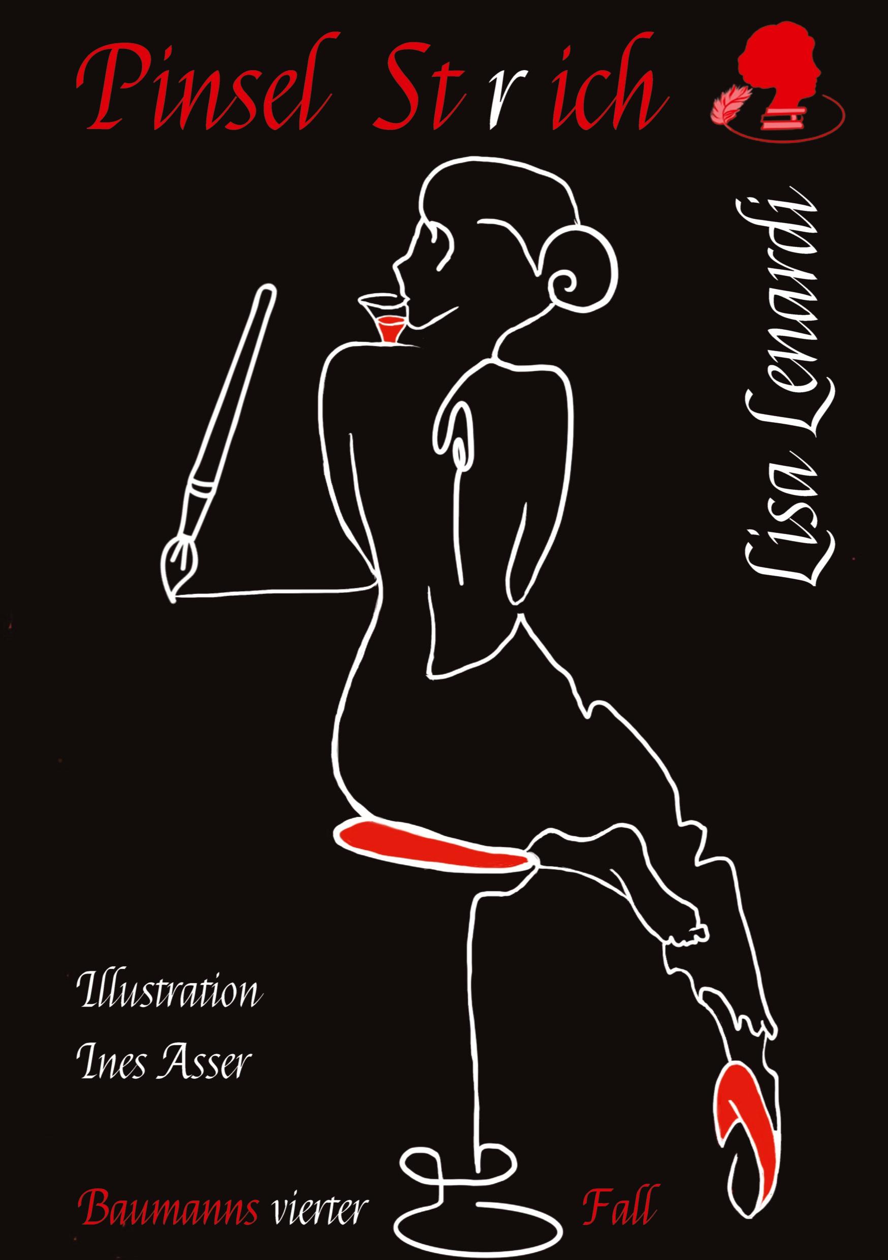 Vorderes Coverbild Pinselst (r) ich - Ein Hamburg Krimi.