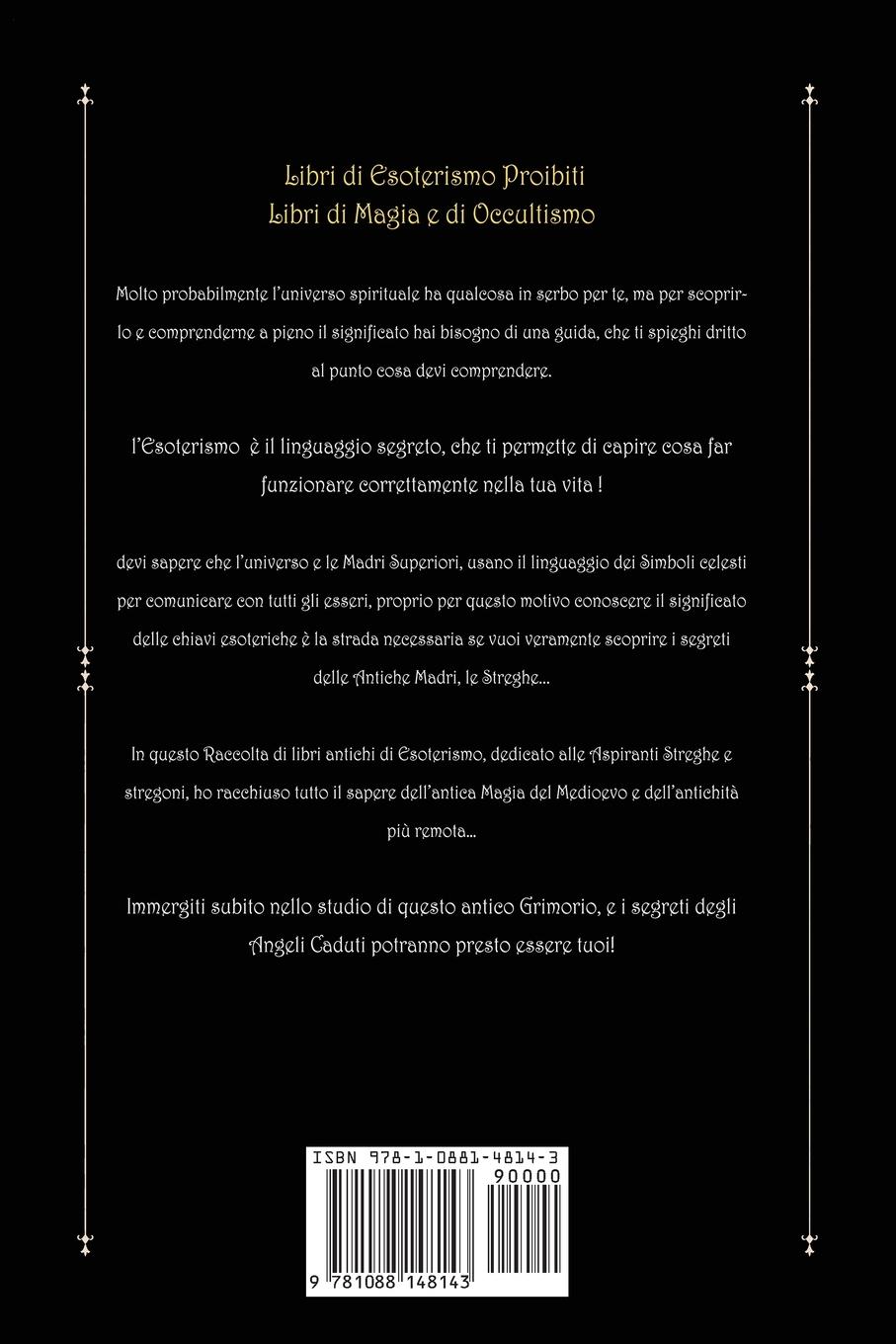 Rückseitencover Aradia o il Vangelo delle Streghe Italiane