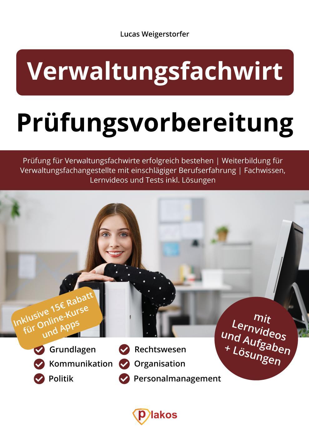 Vorderes Coverbild Verwaltungsfachwirt Prüfungsvorbereitung