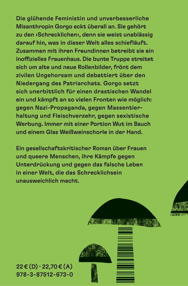 Rückseitencover Die Schrecklichen