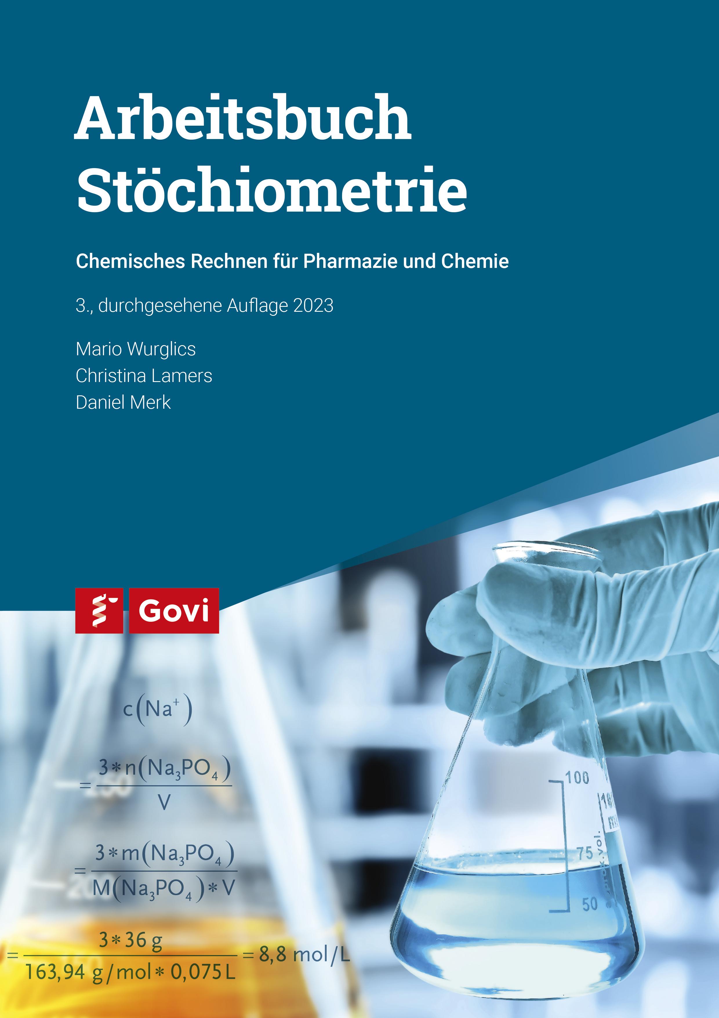 Vorderes Coverbild Arbeitsbuch Stöchiometrie