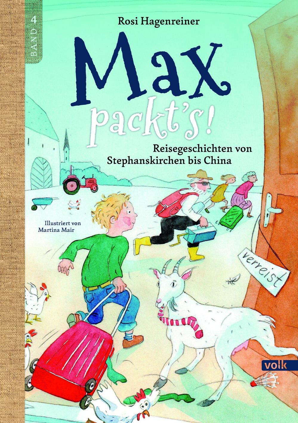 Vorderes Coverbild Max packt's