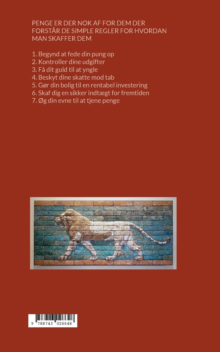 Rückseitencover Den rigeste mand i Babylon