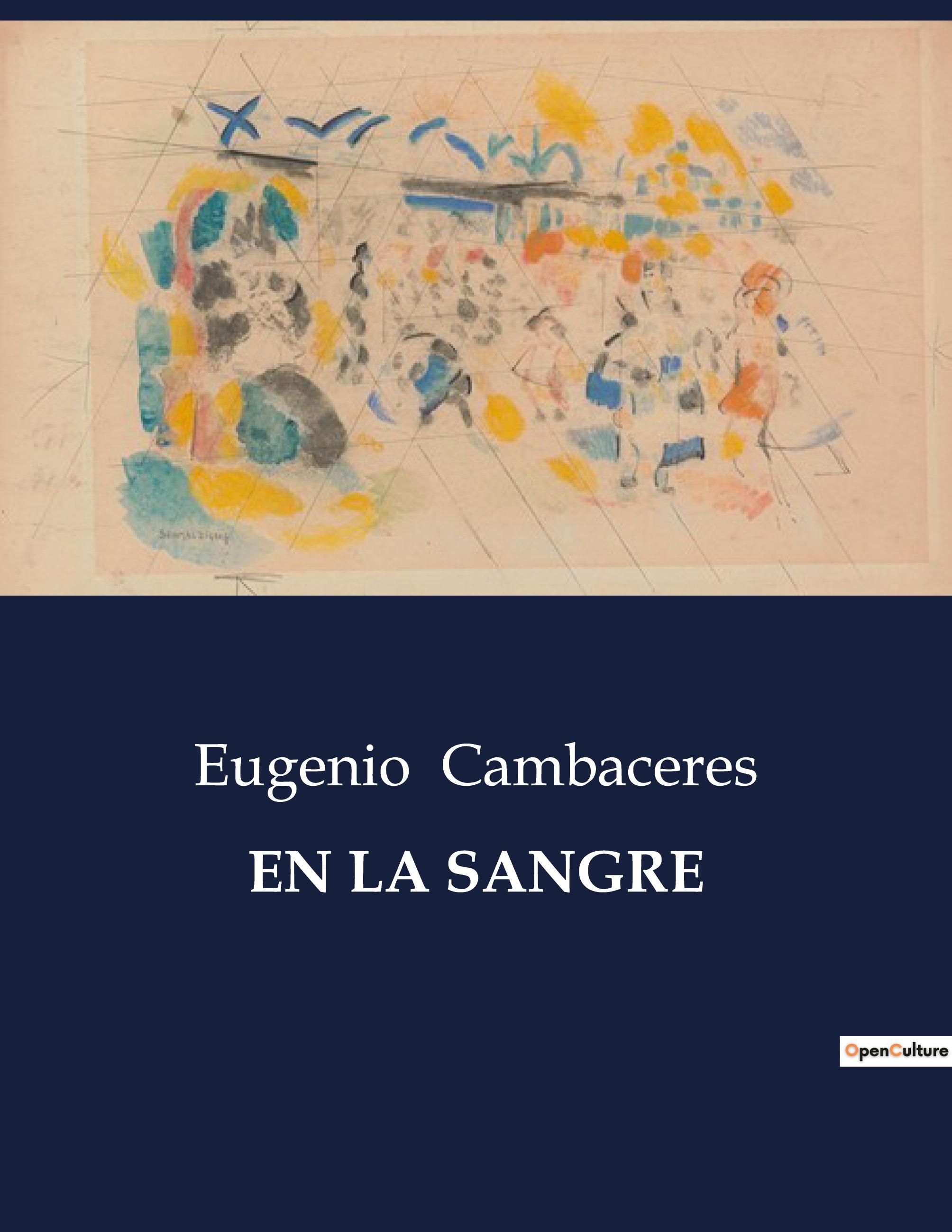 Vorderes Coverbild EN LA SANGRE