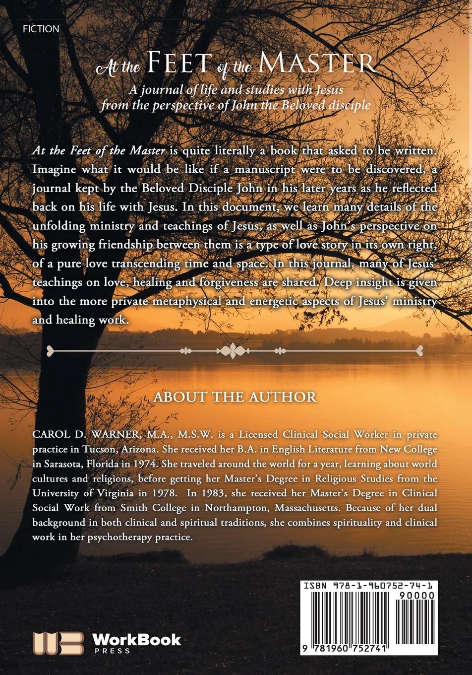 Rückseitencover At the Feet of the Master