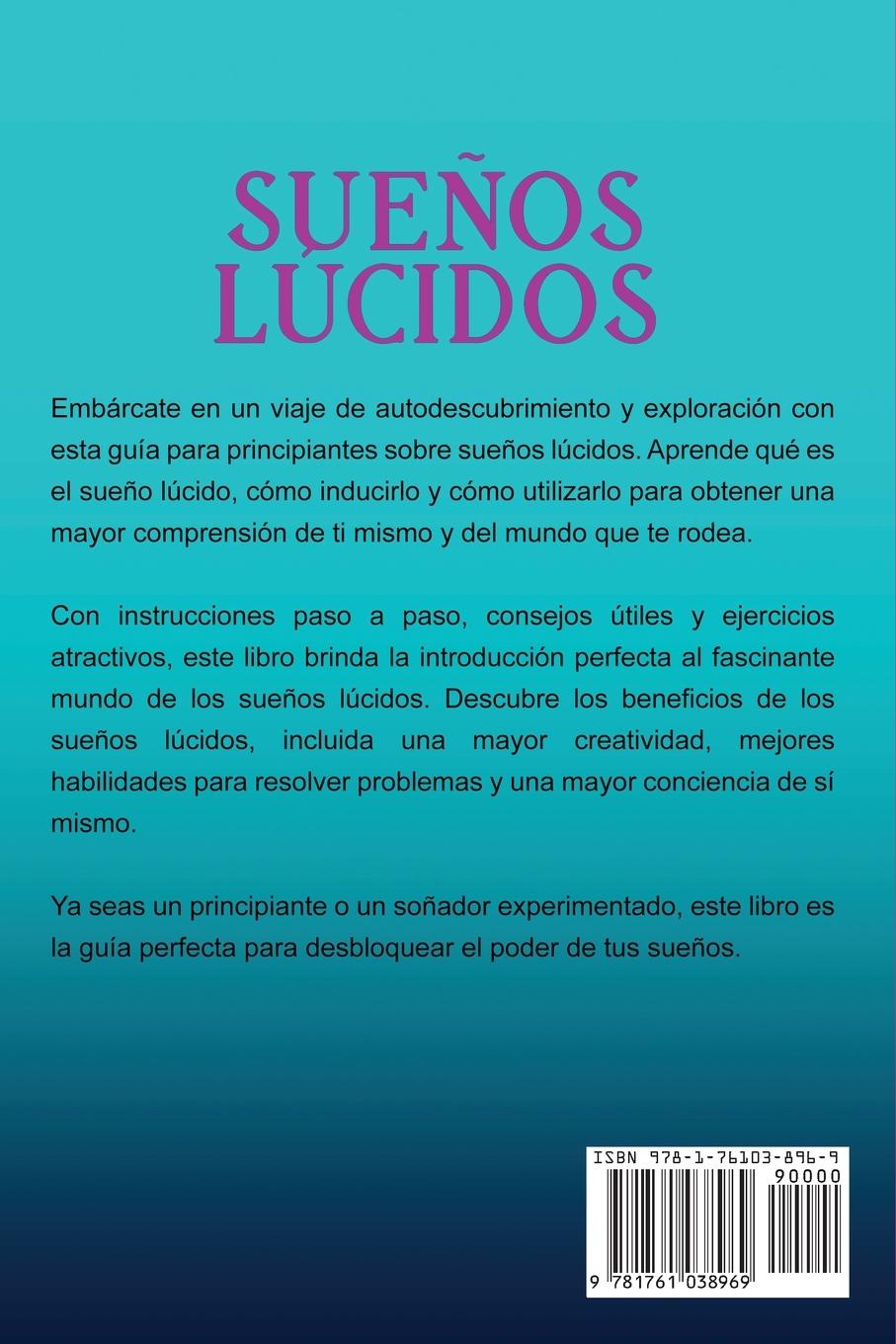 Rückseitencover Sueños Lúcidos