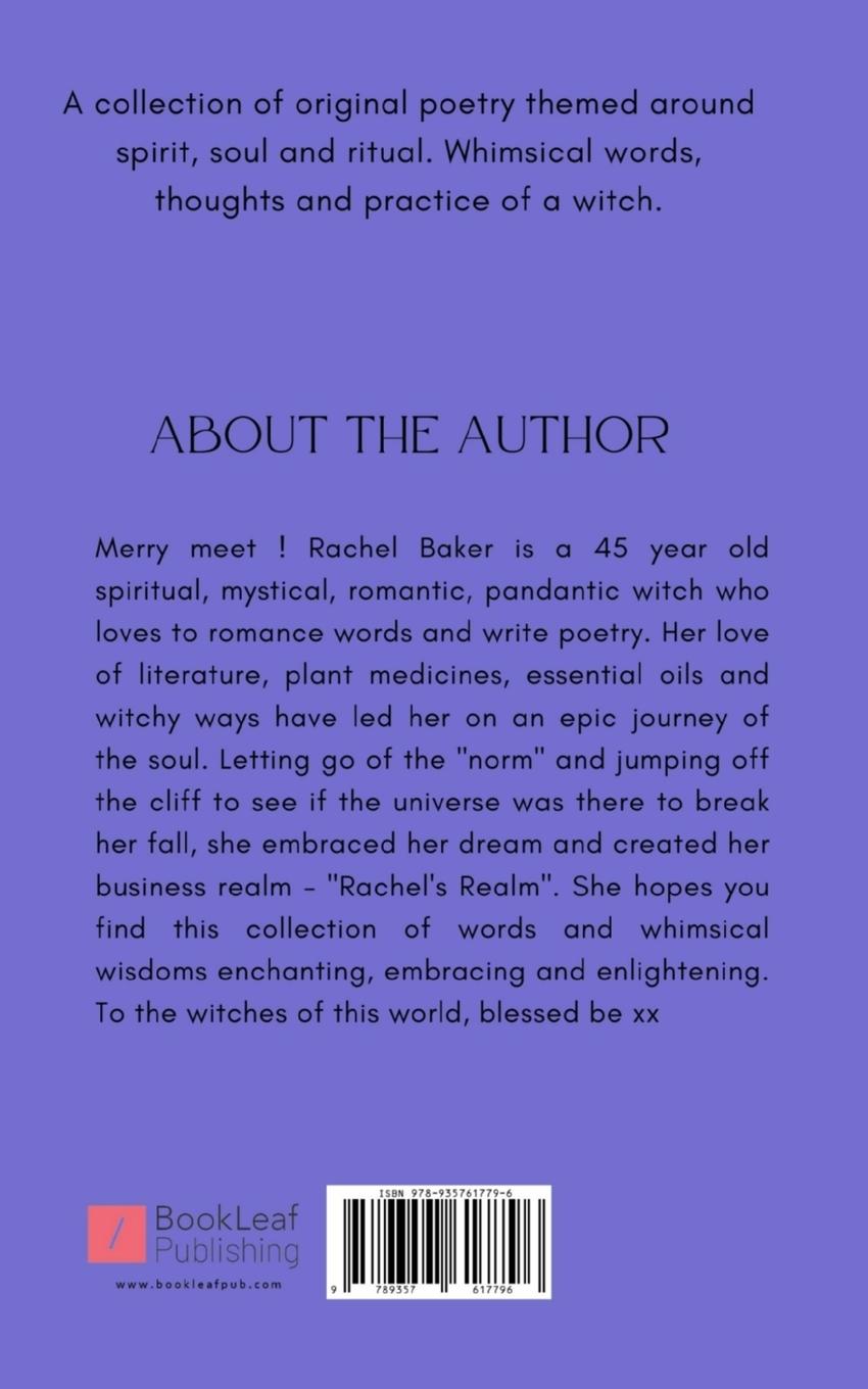 Rückseitencover Rachel's Realm - A Portal of Witches' Wisdoms.