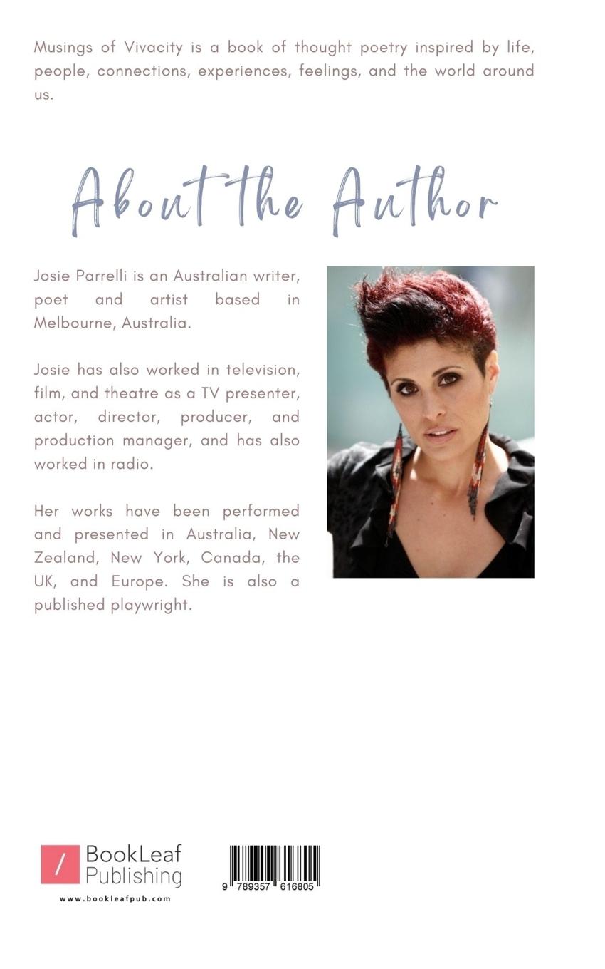 Rückseitencover Musings of Vivacity