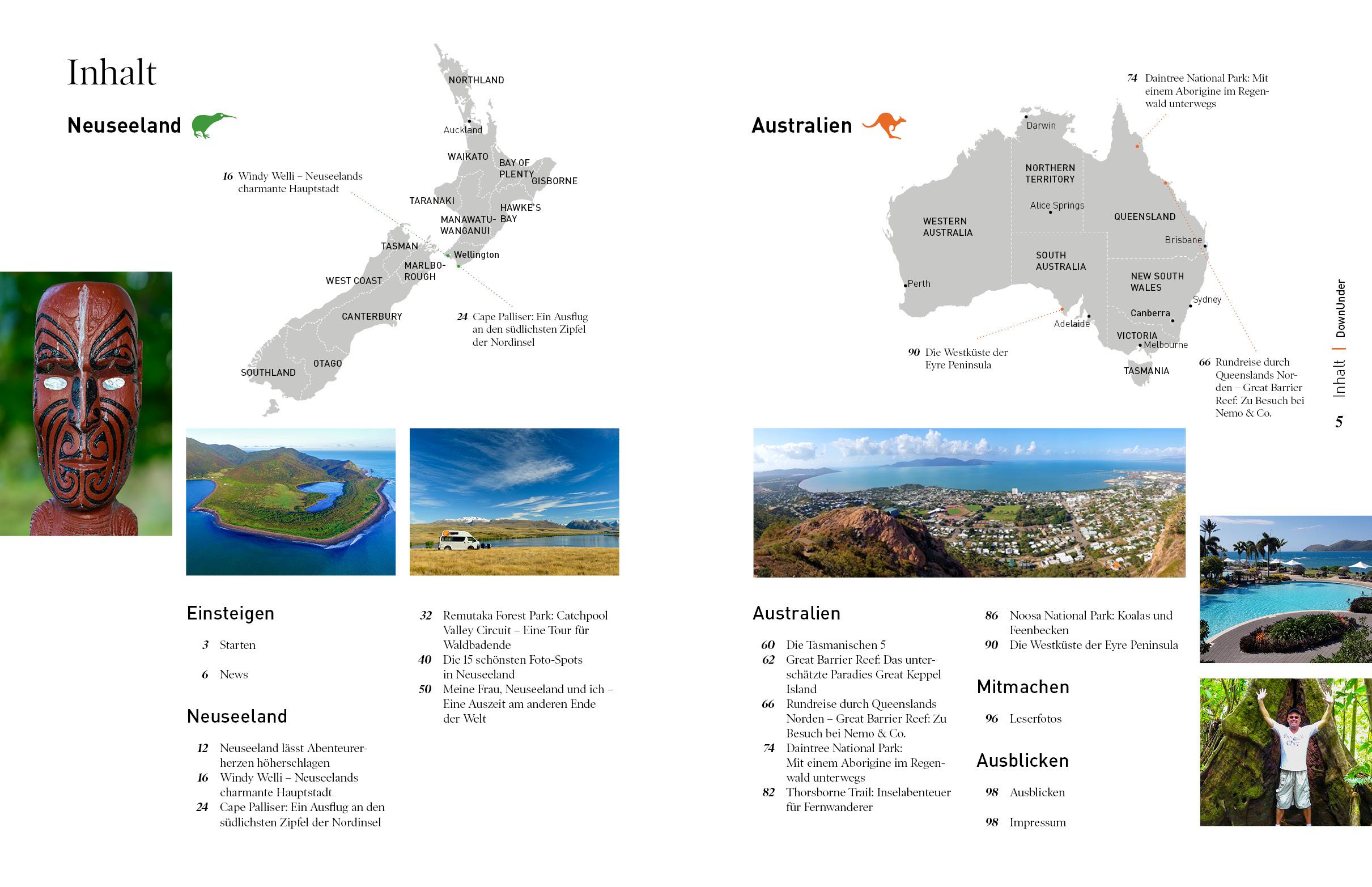 Beispielinhalt (Bild) 360° DownUnder - Ausgabe 1/2023