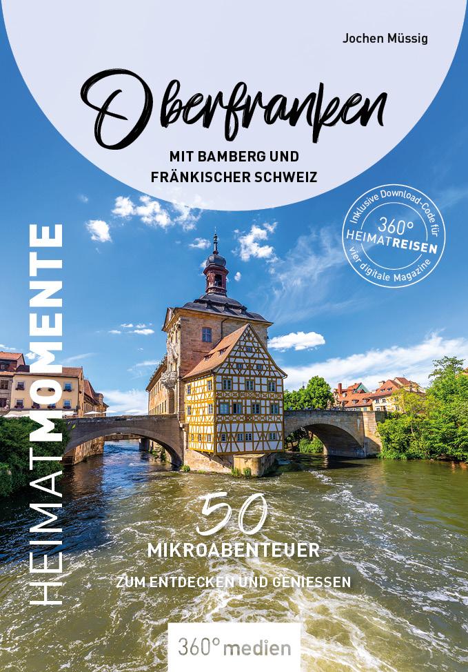 Vorderes Coverbild Oberfranken mit Bamberg und Fränkischer Schweiz - HeimatMomente