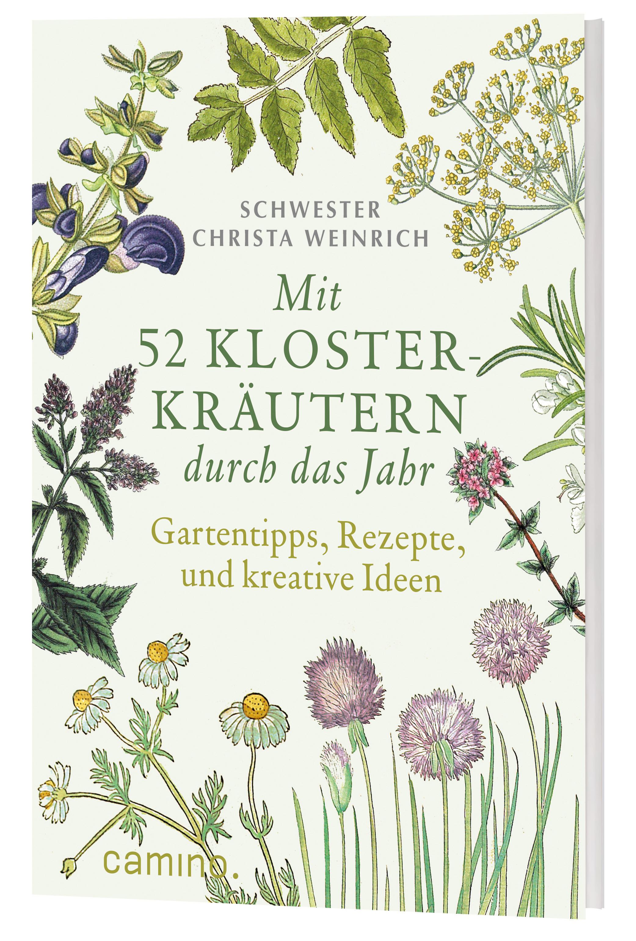 Vorderes Coverbild Mit 52 Klosterkräutern durch das Jahr