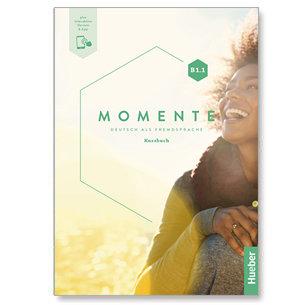 Vorderes Coverbild Momente B1.1. Kursbuch plus interaktive Version