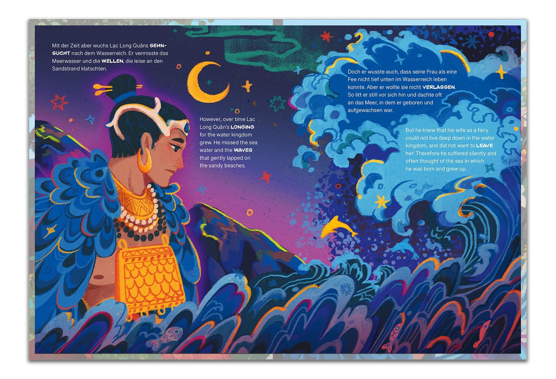 Beispielinhalt (Bild) Das Land der Drachen und Feen - The Land of Dragons and Fairies