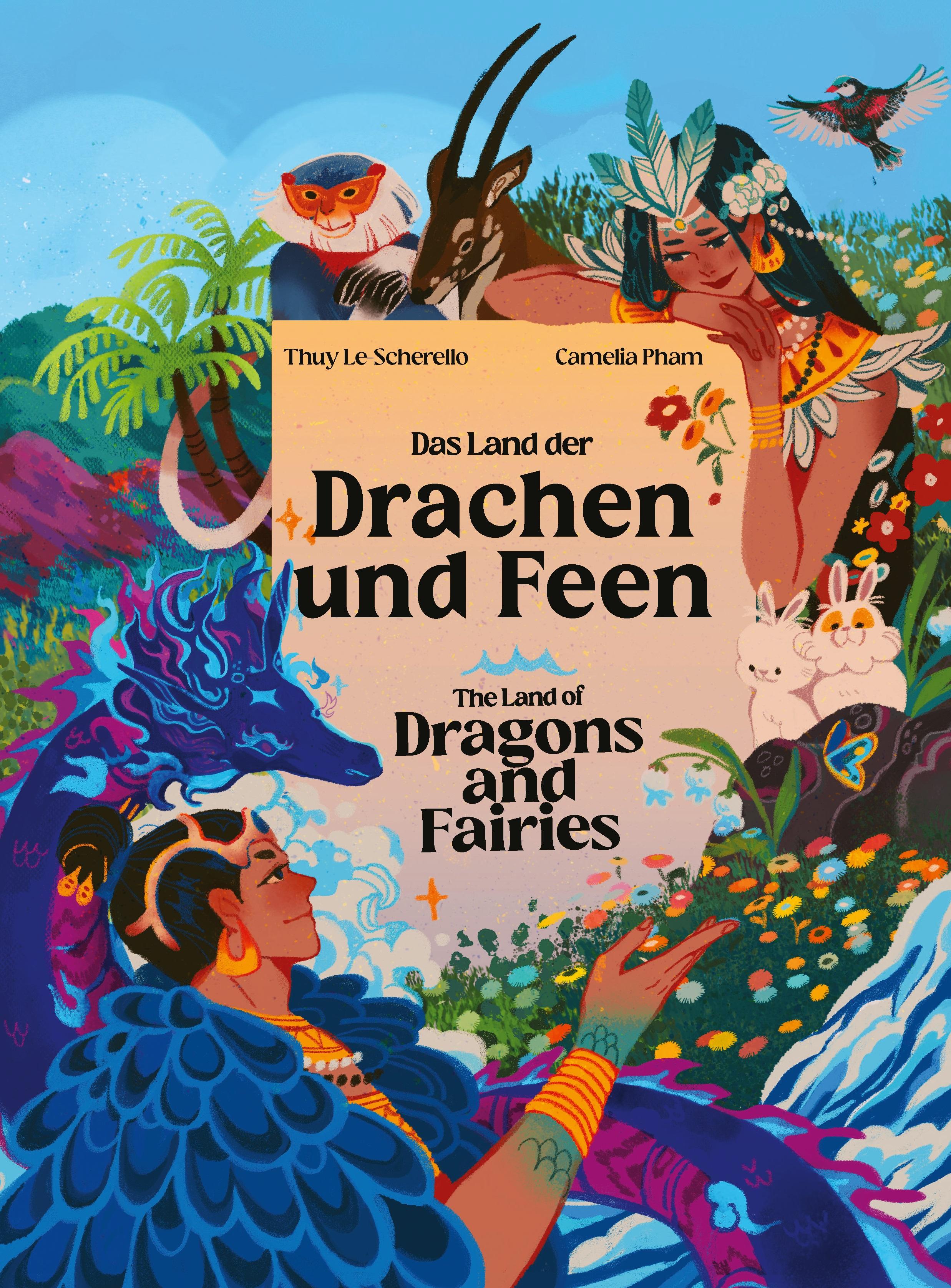Vorderes Coverbild Das Land der Drachen und Feen - The Land of Dragons and Fairies