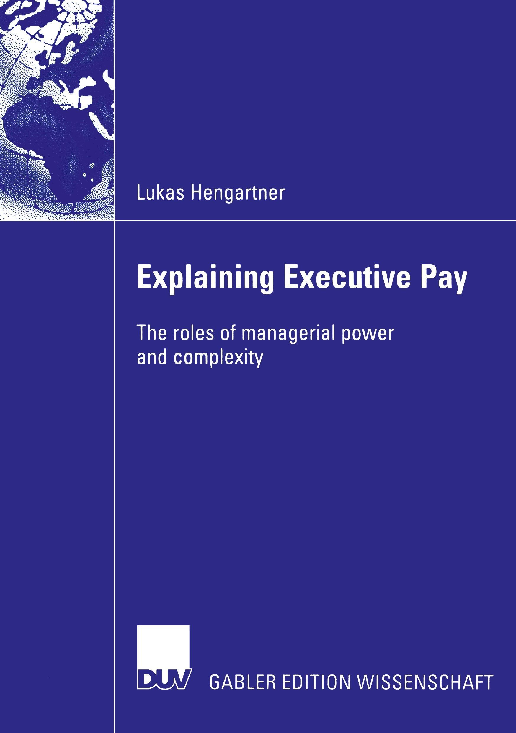 Vorderes Coverbild Explaining Executive Pay