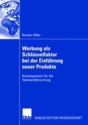 Vorderes Coverbild Werbung als Schlüsselfaktor bei der Einführung neuer Produkte