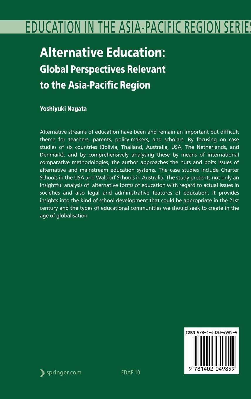 Rückseitencover Alternative Education