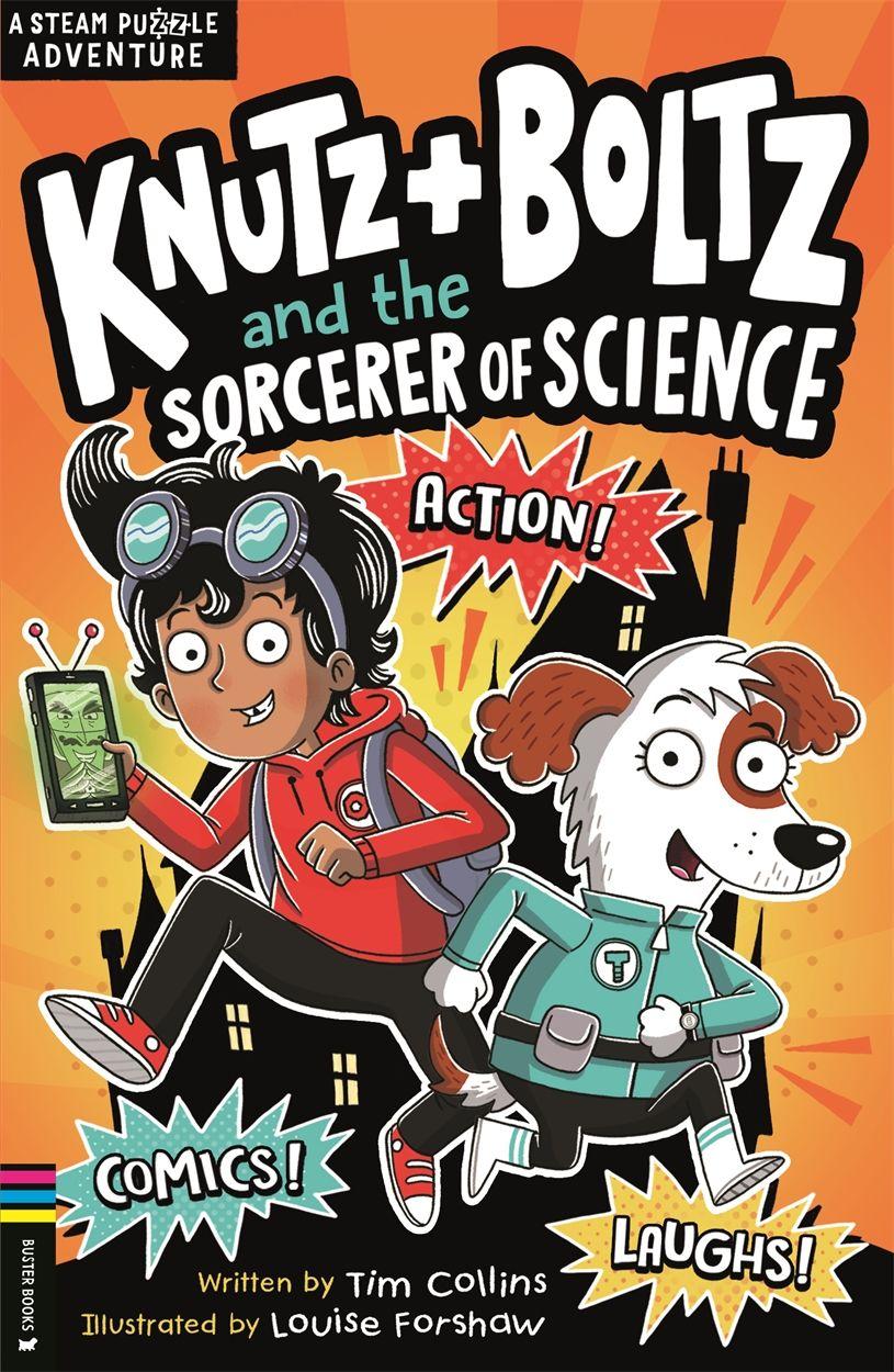 Vorderes Coverbild Knutz and Boltz and the Sorcerer of Science