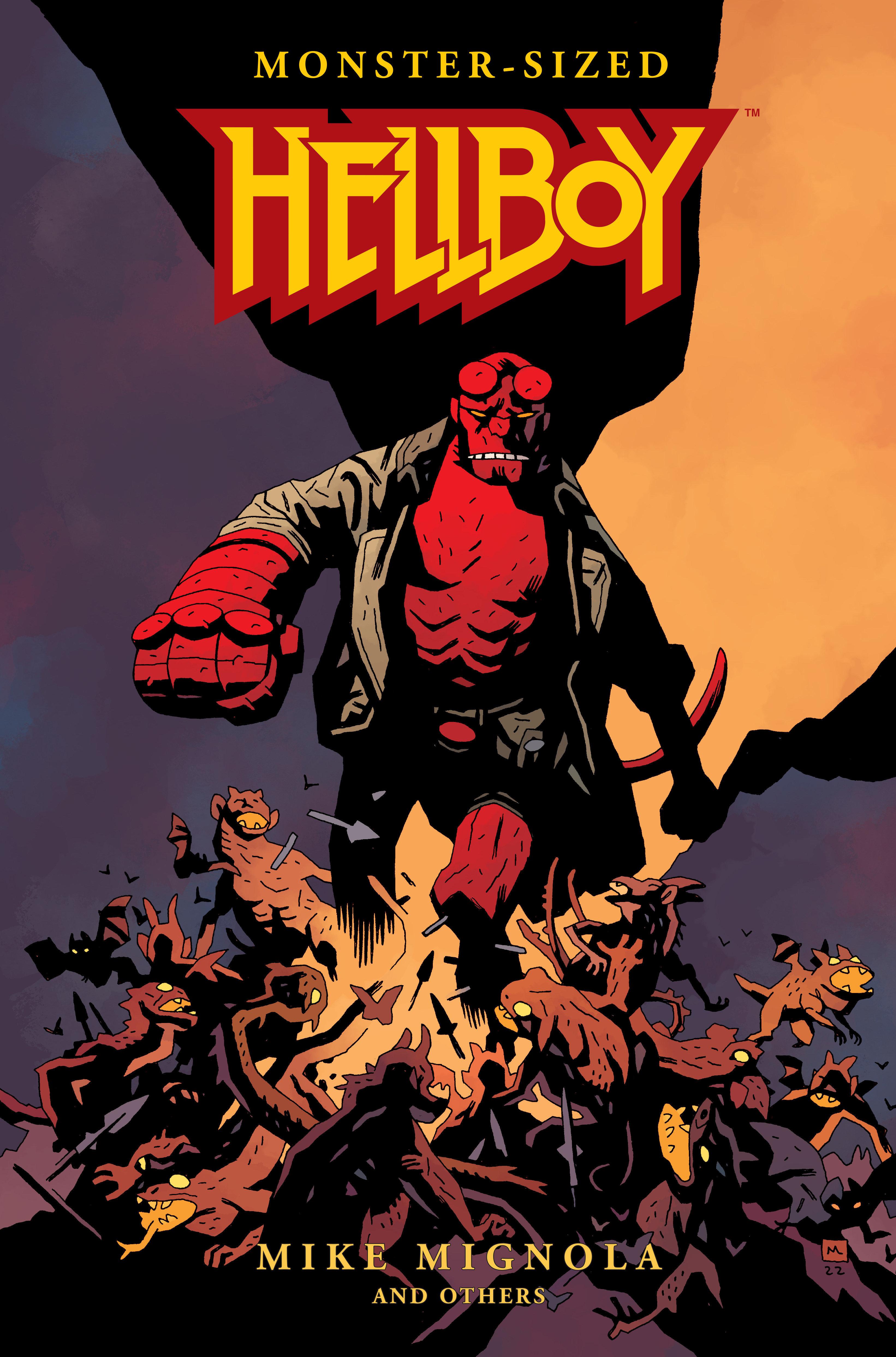 Vorderes Coverbild Monster-Sized Hellboy