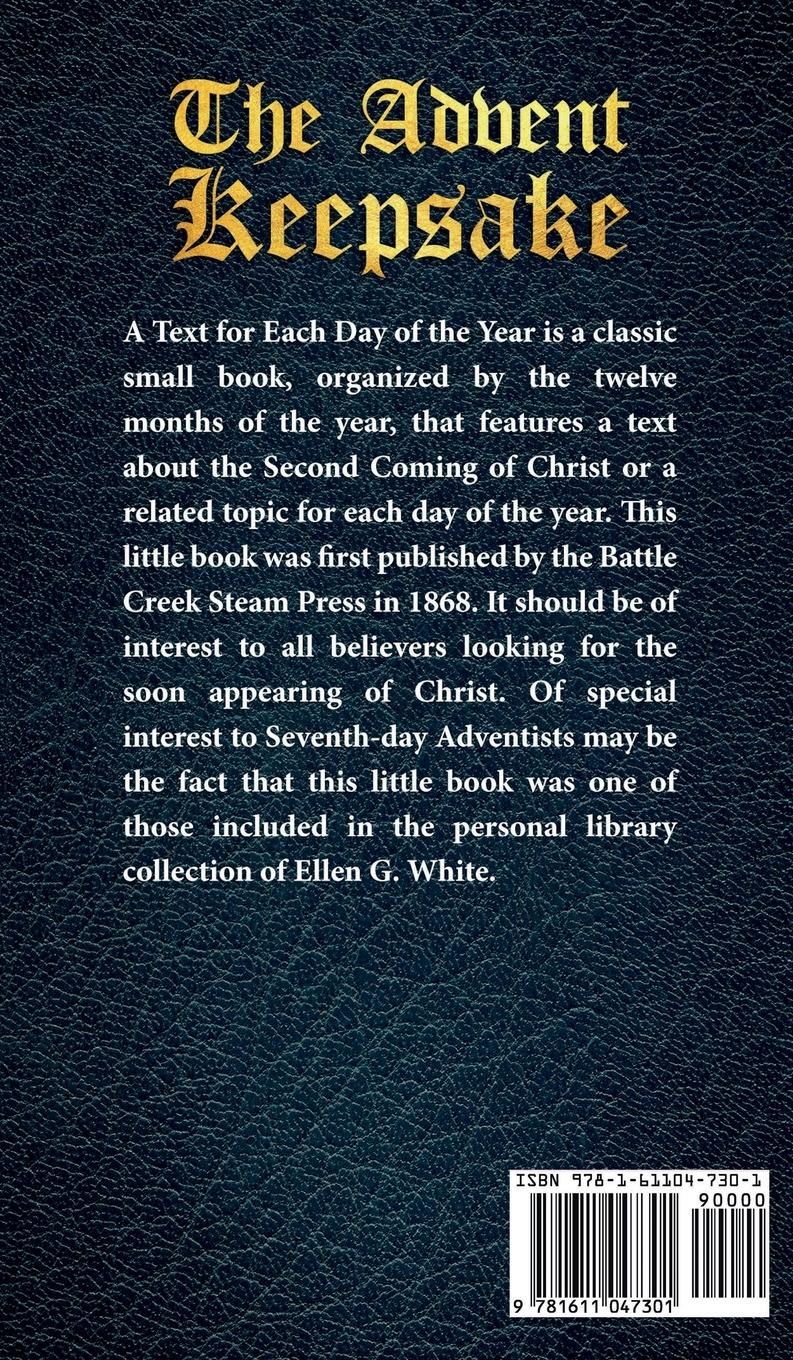 Rückseitencover The Advent Keepsake