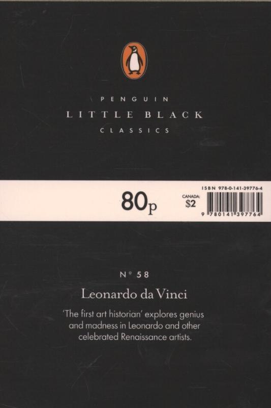 Rückseitencover Leonardo da Vinci